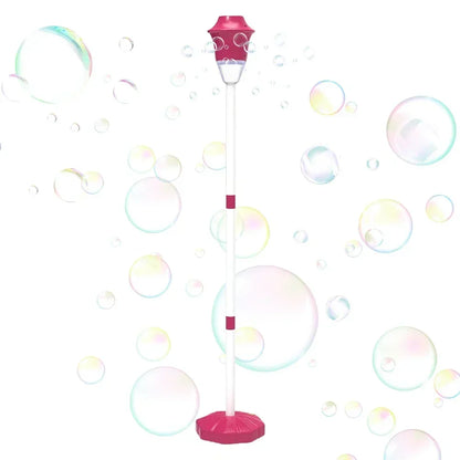 Stand Bubble Machine with Lights&music for Outdoor Soap Bubble Blower Suitable for Water Sport Wedding Party Decor Bubble