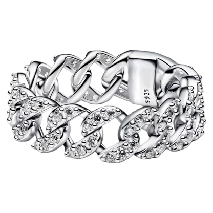 S925 Silver Bow Love Flower Ring Fashionable and High End Style Ring