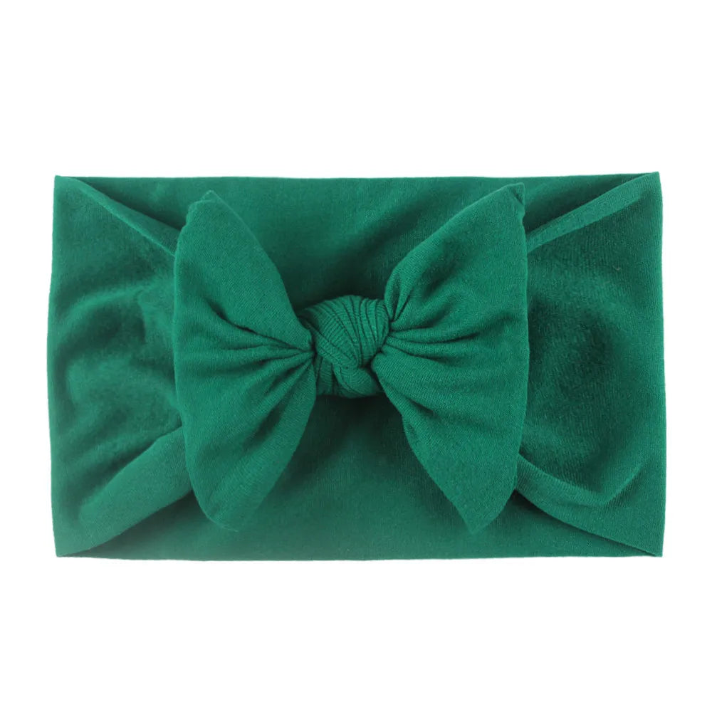 Baby Bow Headbands For Girls Soft ElasticChildren Hair Band Hair Tie Newborn Baby Hair Accessories Party Gifts Girls Headwraps