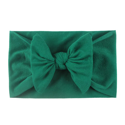 Baby Bow Headbands For Girls Soft ElasticChildren Hair Band Hair Tie Newborn Baby Hair Accessories Party Gifts Girls Headwraps