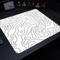 Fluid Mouse Pad 22X18 40X45 Square Computer Accessories Office Game Table Mats Rubber Anti-slip Mousepads Small Decor Desk Pads