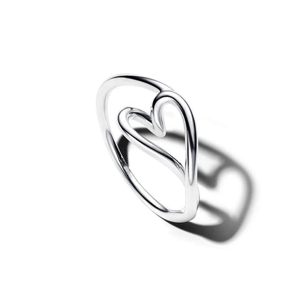 2026 New 925 Silver Heart, Butterfly, Flower Ring, Suitable for Wedding Women to Wear Exquisite High Quality Jewelry