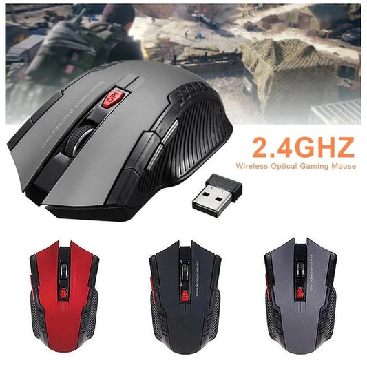 Compact Wireless Optical Mouse