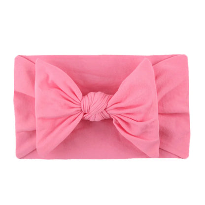 Baby Bow Headbands For Girls Soft ElasticChildren Hair Band Hair Tie Newborn Baby Hair Accessories Party Gifts Girls Headwraps