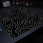 Fluid Mouse Pad 22X18 40X45 Square Computer Accessories Office Game Table Mats Rubber Anti-slip Mousepads Small Decor Desk Pads