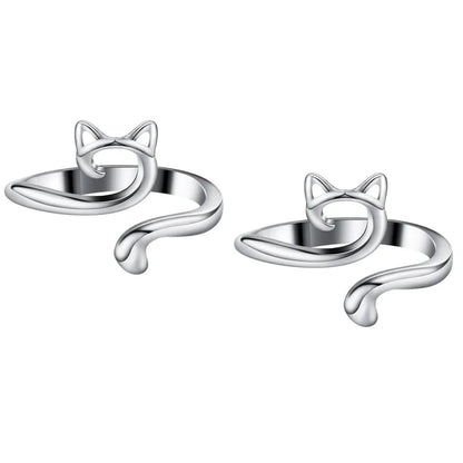 2pcs Adjustable Knitting Crochet Loop Ring Knittied Yarn Guide Finger Faster Holder Thimble Crocheters Thread Ring Sewing Tools