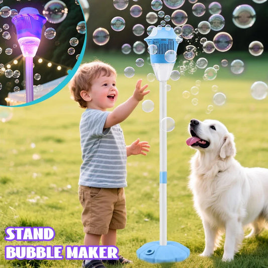 Stand Bubble Machine Lights & Music