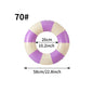 1PC Ins Style Macaron Inflatable Swimming Ring Adult Kids Thickened Pool Float Summer Pool Party Water Toy