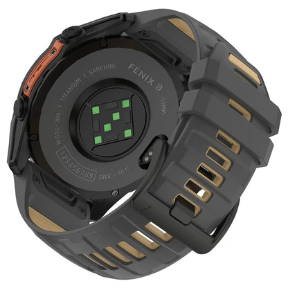 22/26mm Silicone Watchband Fenix 8 Pro Sport Strap For Garmin Tactix 7/Quatix8 Forerunner 970 965 Instinct 2X Quick Fit Bracelet