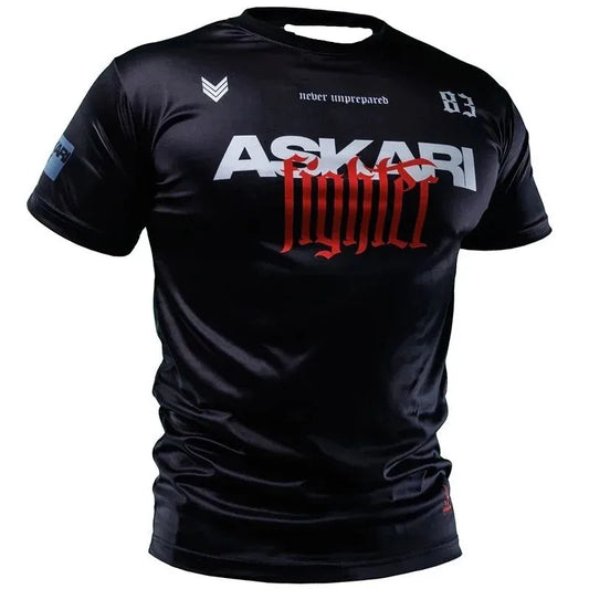 Men's Quick-Dry Boxing Training Tee