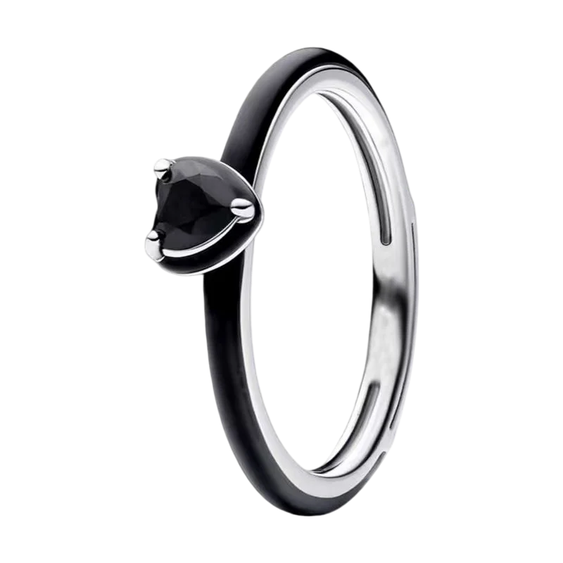 S925 Silver Bow Love Flower Ring Fashionable and High End Style Ring