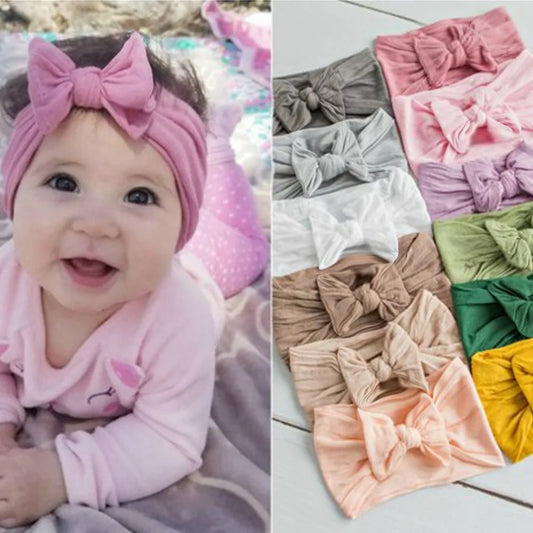 Baby Girl Bow Headbands Set