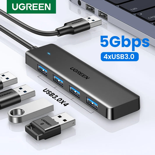 UGREEN 4-Port USB-C Slim USB 3.0 Hub