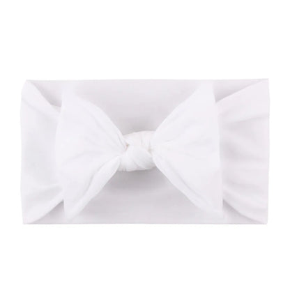 Baby Bow Headbands For Girls Soft ElasticChildren Hair Band Hair Tie Newborn Baby Hair Accessories Party Gifts Girls Headwraps