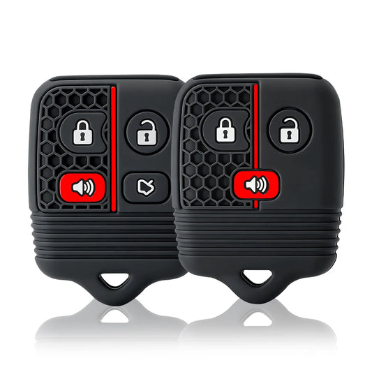 Silicone Car Key Fob Case for Ford Lincoln