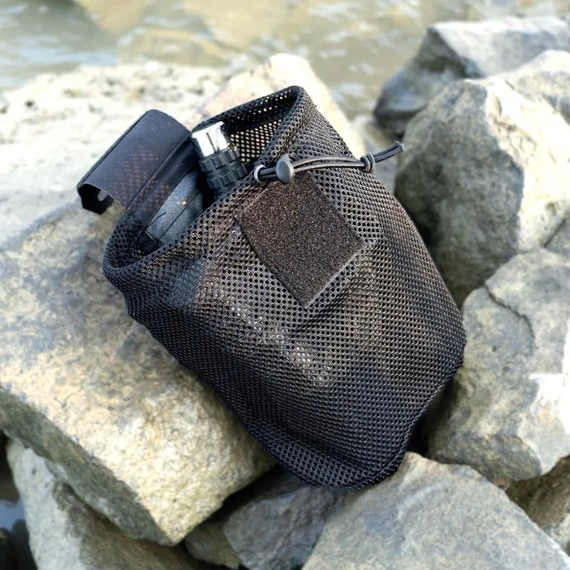 Nylon New Roll-Up Mesh Dump Pouch Magazine Storage Mini Foldable Net Pocket EDC Tactical Outdoor Sport Camping Hunting