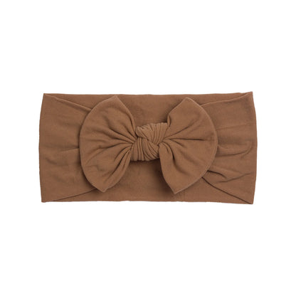 Baby Bow Headbands For Girls Soft ElasticChildren Hair Band Hair Tie Newborn Baby Hair Accessories Party Gifts Girls Headwraps