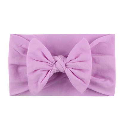 Baby Bow Headbands For Girls Soft ElasticChildren Hair Band Hair Tie Newborn Baby Hair Accessories Party Gifts Girls Headwraps