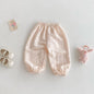 Summer Solid Color Children's Anti-mosquito Pants Loose Casual Bloomers For Kids Girls And Boys Toddler Costume Thin Trousers