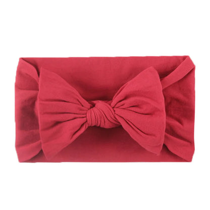 Baby Bow Headbands For Girls Soft ElasticChildren Hair Band Hair Tie Newborn Baby Hair Accessories Party Gifts Girls Headwraps
