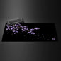 Black Sakura Gaming Mouse Pad Kawaii Purple Desk Mat Large Office Carpet Accessories Cherry Blossom Mousepad Gamer Computer Mats