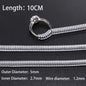 4pcs/lot Transparent Spiral Based Ring Tools Spring Coil Ring Size Adjuster Guard Tightener Reducer Resizing Tool For Jewelry
