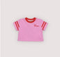 Baby Rompers Jumpers 2026 Summer Verbena Print Girl Dress Short Sleeve Tee and Short Set Sisters Skirt Clothing