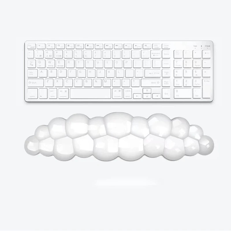 Mouse pad Wrist antislip silicone transparent Wrist brace Support Mat Memory Wrist Mouse Pad Computer Laptop keyboard Mat