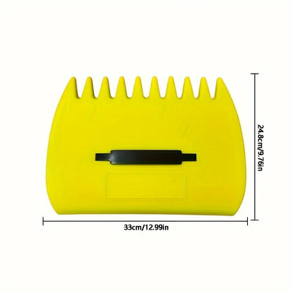 Handheld gardening rake, convenient for cleaning up debris in the yard and lawn, indoor and outdoor gardening supplies.