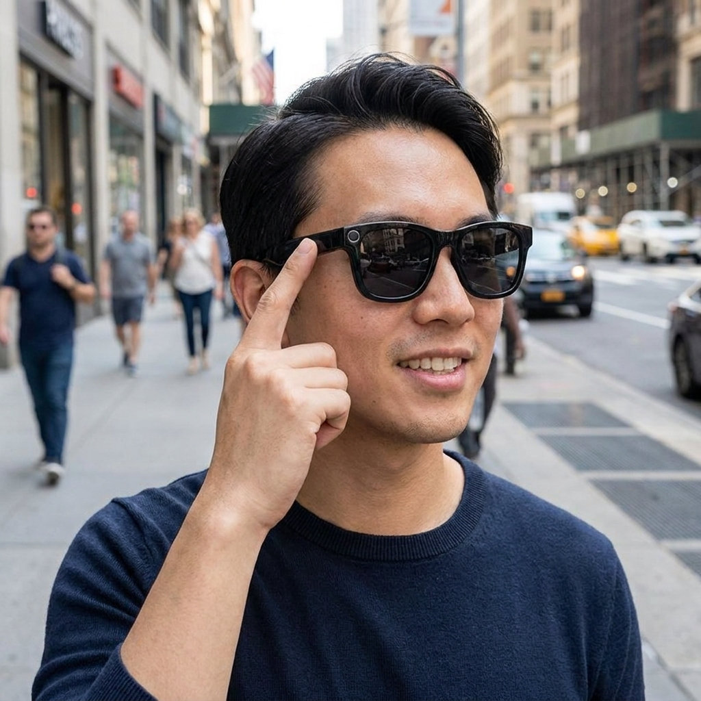 Lenovo AI Smart Glasses 8K Camera Bluetooth