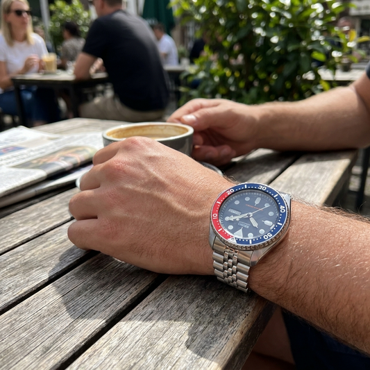 Solid Steel Watch Band for Seiko 5 SKX