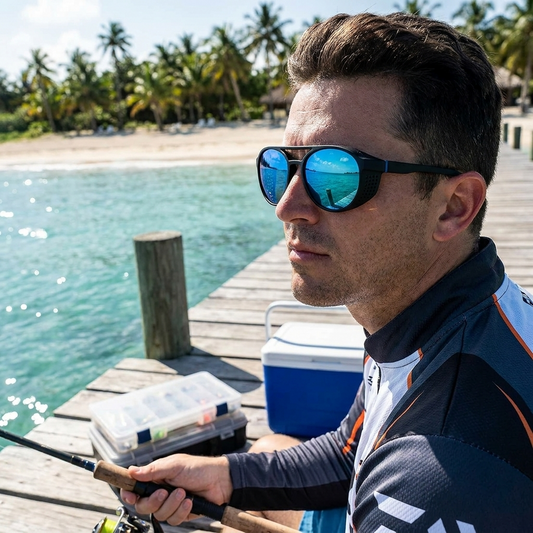 Polarized Sunglasses with Side Shields UV400