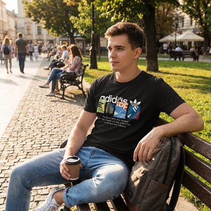 Pure Cotton Round Neck T-Shirt