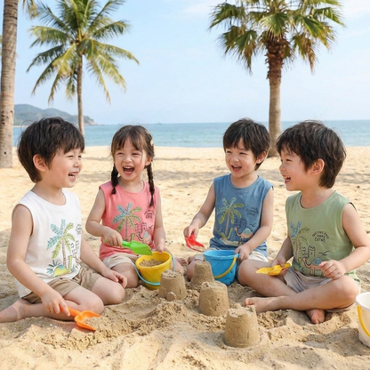 Kids Cartoon Cotton Tank Top