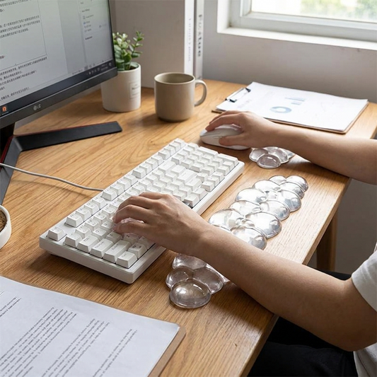 Silicone Wrist Support Mouse Pad