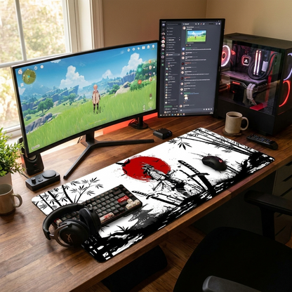 Samurai Warrior XXL Gaming Mouse Pad
