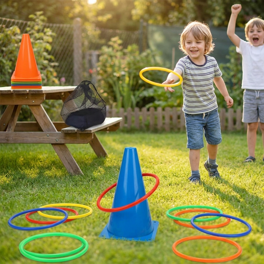 Carnival Ring Toss Game Combo Set