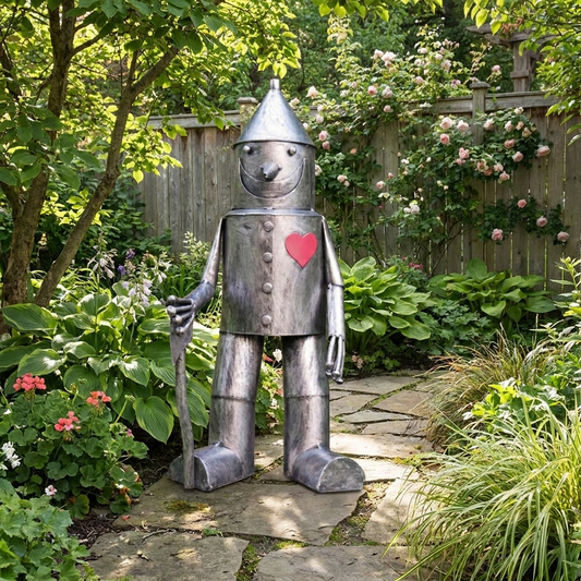 Tin Man Resin Garden Statue