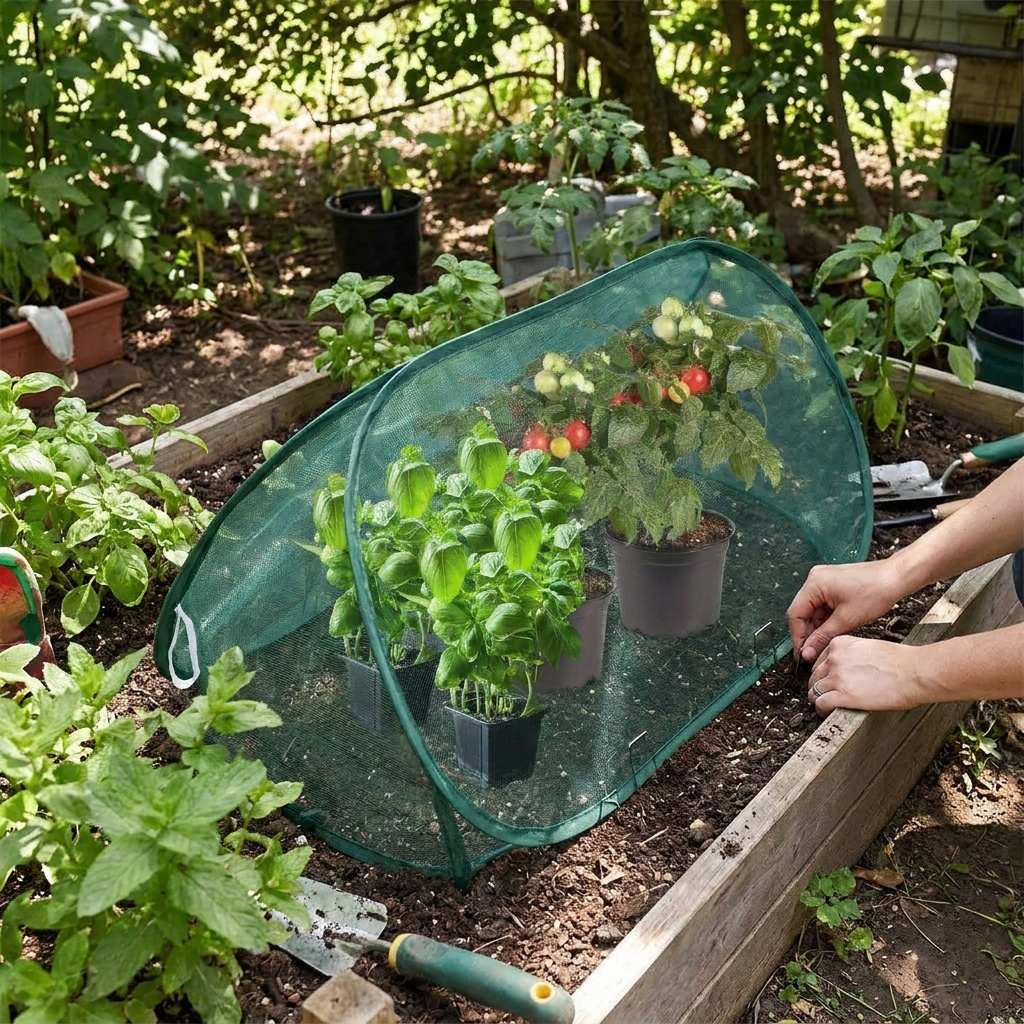 Pop-Up Garden Plant Cover Mesh