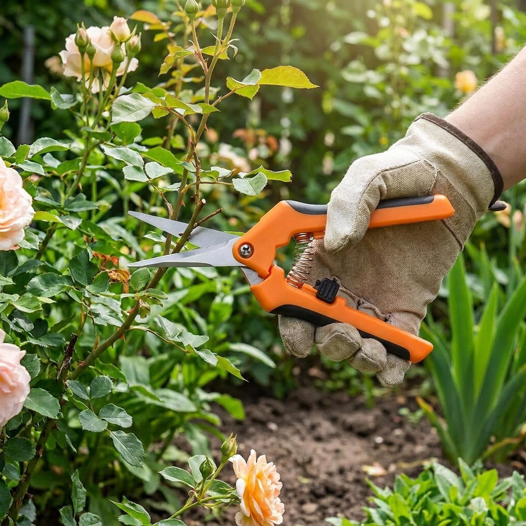 Non-Slip Garden Pruning Shears