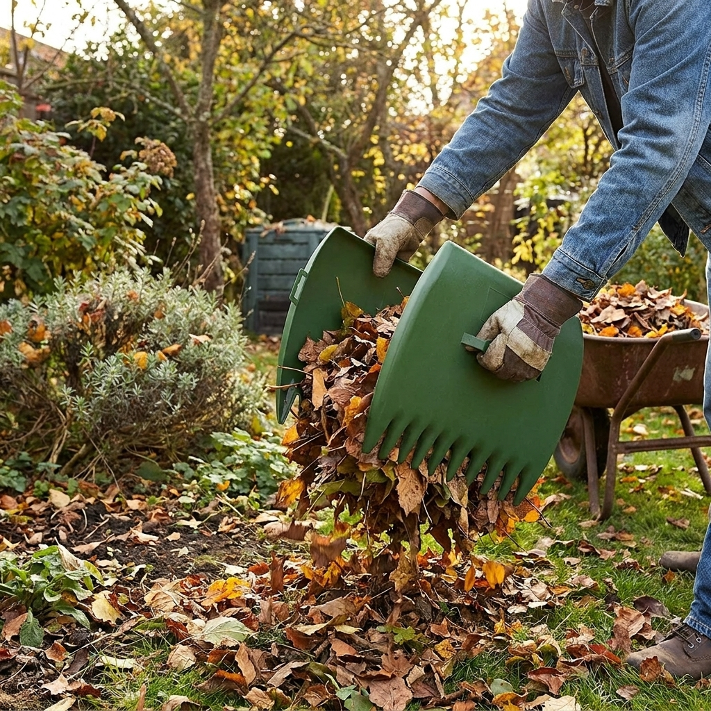 Handheld Garden Debris Rake