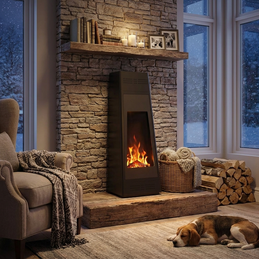 Outdoor Bio-Ethanol Garden Fireplace